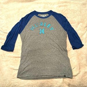 Hurley 3/4 sleeve tee